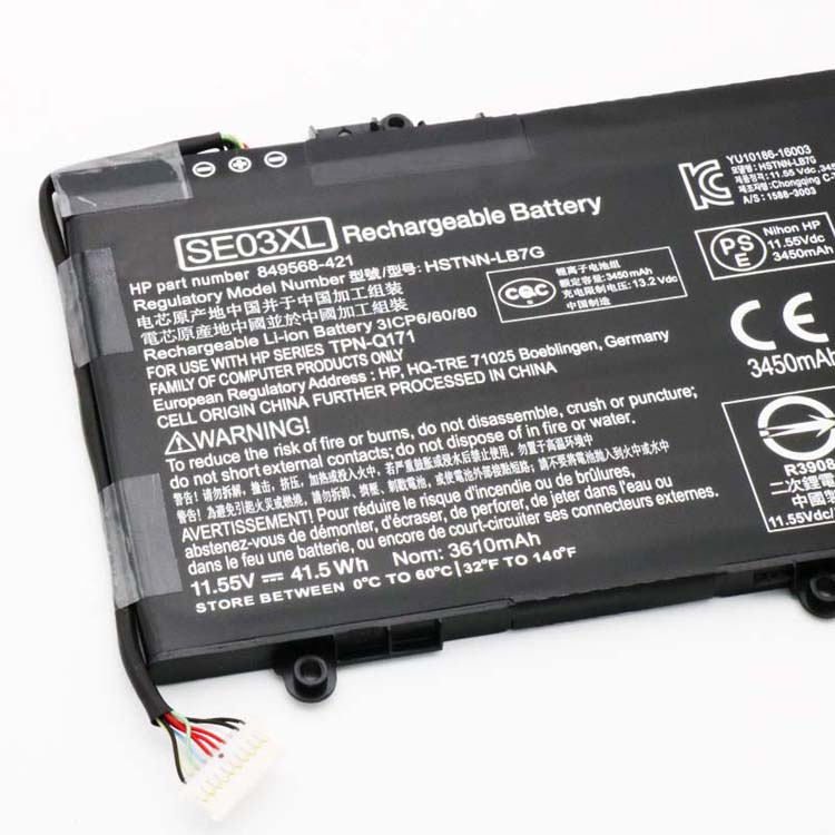 SE03XL laptop battery for Hp Pavilion 14 Series battery -  Portable-Adapter.com